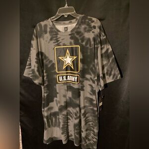 U.S. Army tee in camouflage pattern size 2xl.